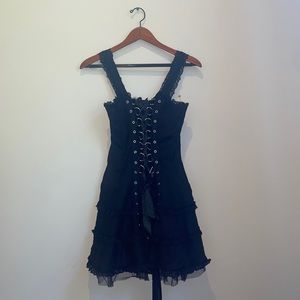 Super cool Hell Bunny black dress